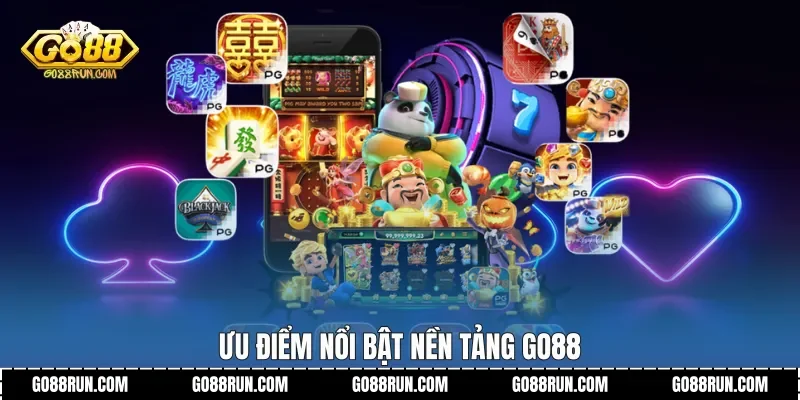 Ưu điểm nổi bật nền tảng Go88